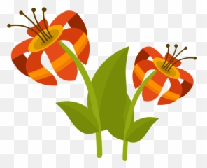 Tropical Flower Clipart - Fresh png