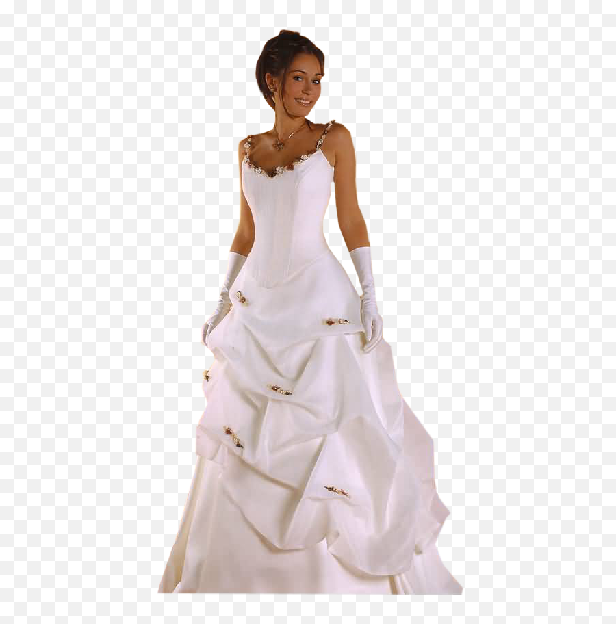 Wedding Dress Bride Marriage Woman - Wedding Dresses For Marriage Ladies Png,White Dress Png
