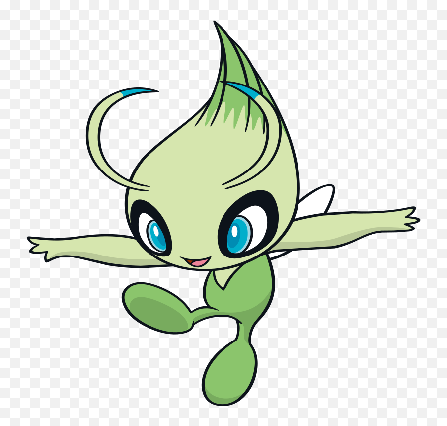 Celebi Official Artwork Gallery Pokémon Database - Celebi Shiny Png,Celebi Png