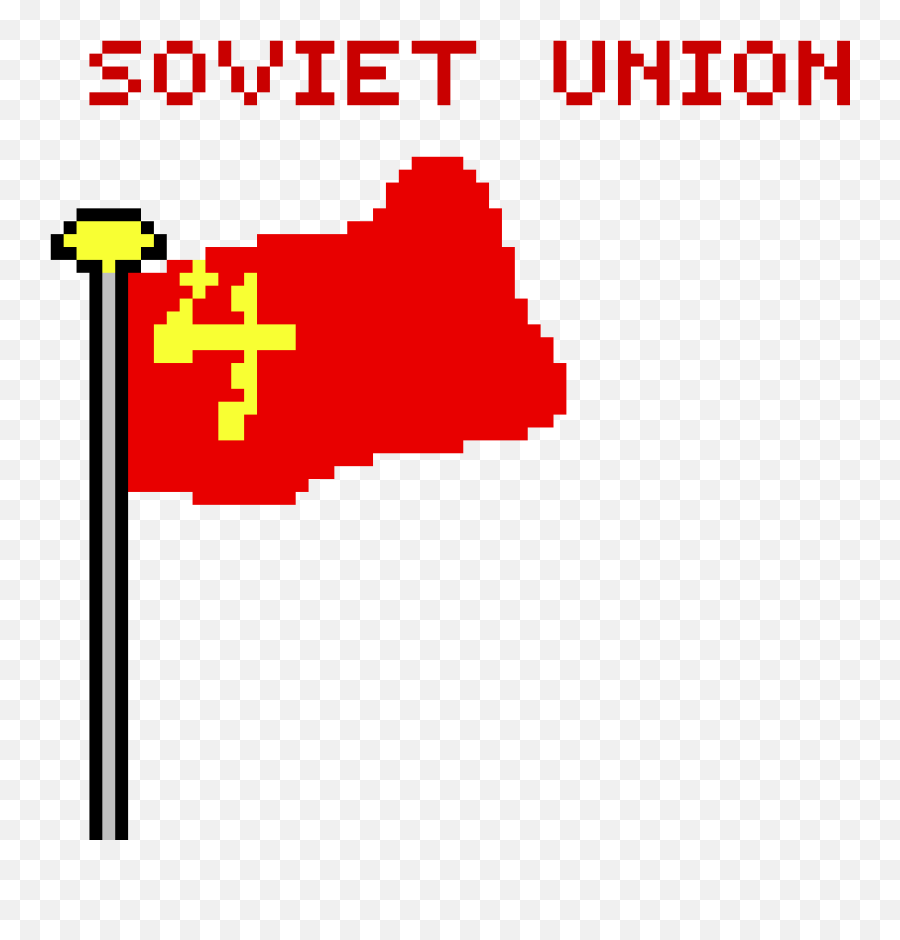 Download Hd Soviet Union Request - 8 Bit Ussr Flag Png,Soviet Union Png