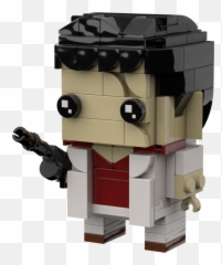 Lego Moc Tony Montana Scarface Brickheadz By Fmbricks - Fictional Character Png,Scarface Png