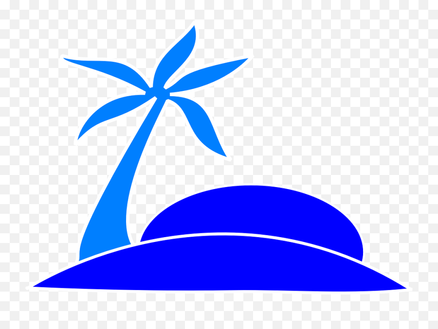 Palm Tree Fronds Island - Free Vector Graphic On Pixabay Palm Beach Blue Clipart Transparent Png,Palm Fronds Png