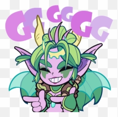 My New Twitch Emote Hearthstone Amino - Fictional Character png