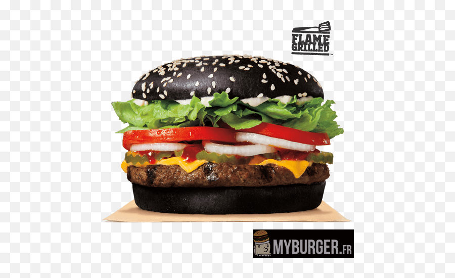 Download King Whopper Hamburger Food - Burger King Halloween Whopper 2018 Png,Burger Bun Png