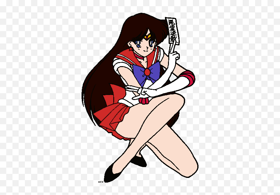 Sailor Moon Clip Art - Sailor Mars Clipart Png,Sailor Mars Transparent