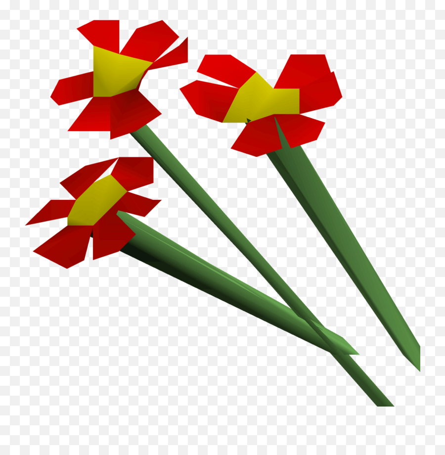 Red Flowers - Osrs Wiki Osrs Flowers Png,Flowers Png