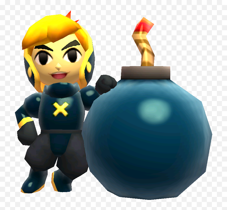 Big Bomb Outfit - Zelda Wiki Superhero Png,Cartoon Bomb Png