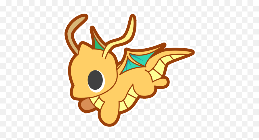 Pokemonpalooza Pokemon My Arts Happy - Cute Dragonite Gif Png,Dragonite Transparent