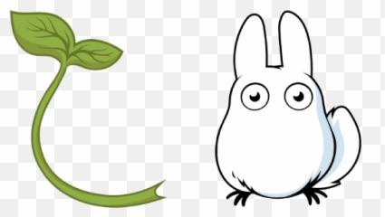 My Neighbor Totoro Chibi Cursor - Studio Ghibli Cursor Set Png,Totoro Transparent