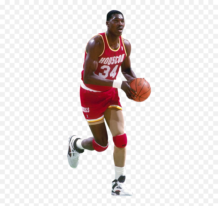 Player Houston Rockets Png Image - Hakeem Olajuwon Transparent Background,Houston Rockets Png