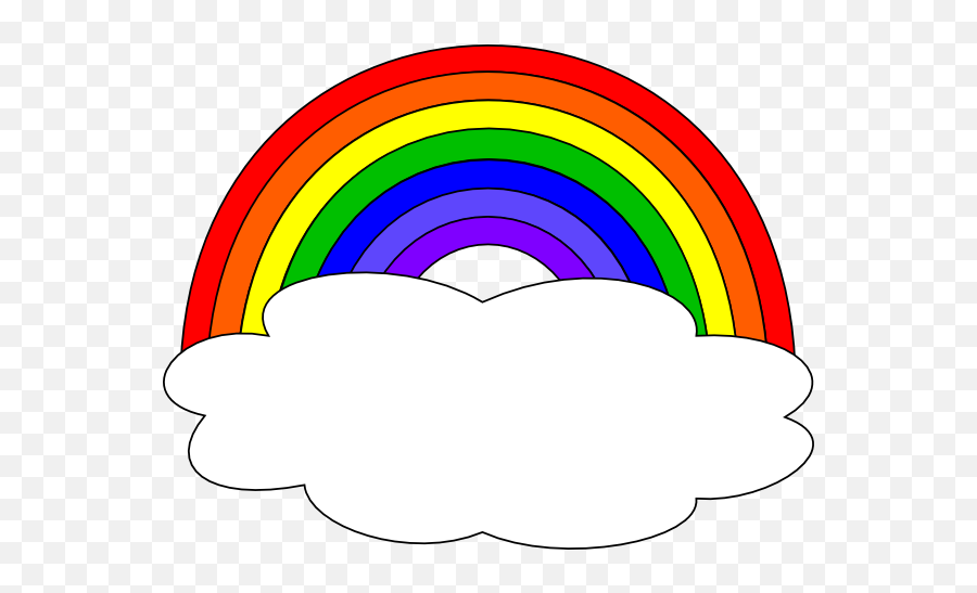 Best Photos Of Rainbow Cloud Drawing - Rainbow Cloud Clipart Png,Rainbow Cloud Png