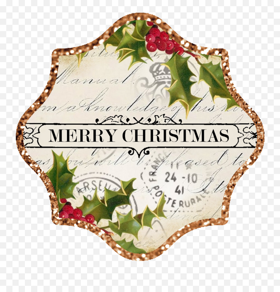 Merry Christmas Gold Png - Clip Art Library Download Gold Merry Christmas Clipart Vinatge,Merry Christmas Gold Png