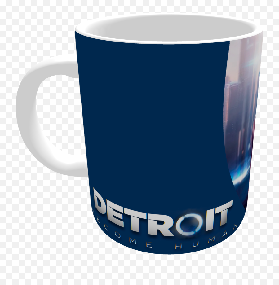 Caneca Detroit Become Human Porcelana 1594 - Serveware Png,Detroit Become Human Logo