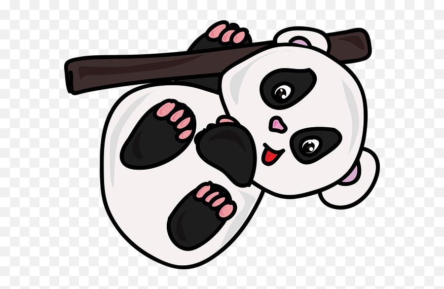 Gambar Panda Lucu Kartun Transparent Cartoon - Jingfm Cartoon Png,Gambar Icon Lucu