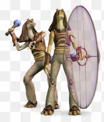 Star Wars Gungan Warrior Full Size Png Download Seekpng - Star Wars Gungan,Warrior Png