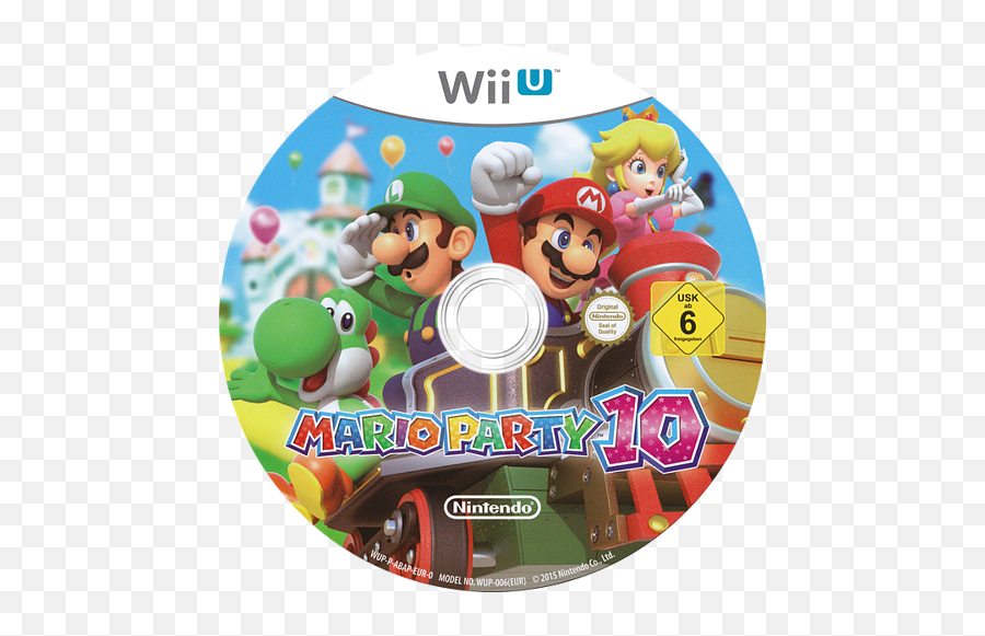 Abap01 - Mario Party 10 Mario Party 10 Wii U Disc Png,Mario Party Png