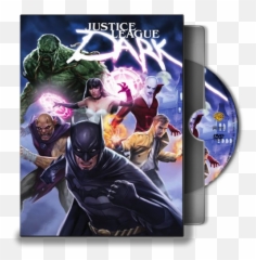 Justice League - Dark Animated Movie Poster png