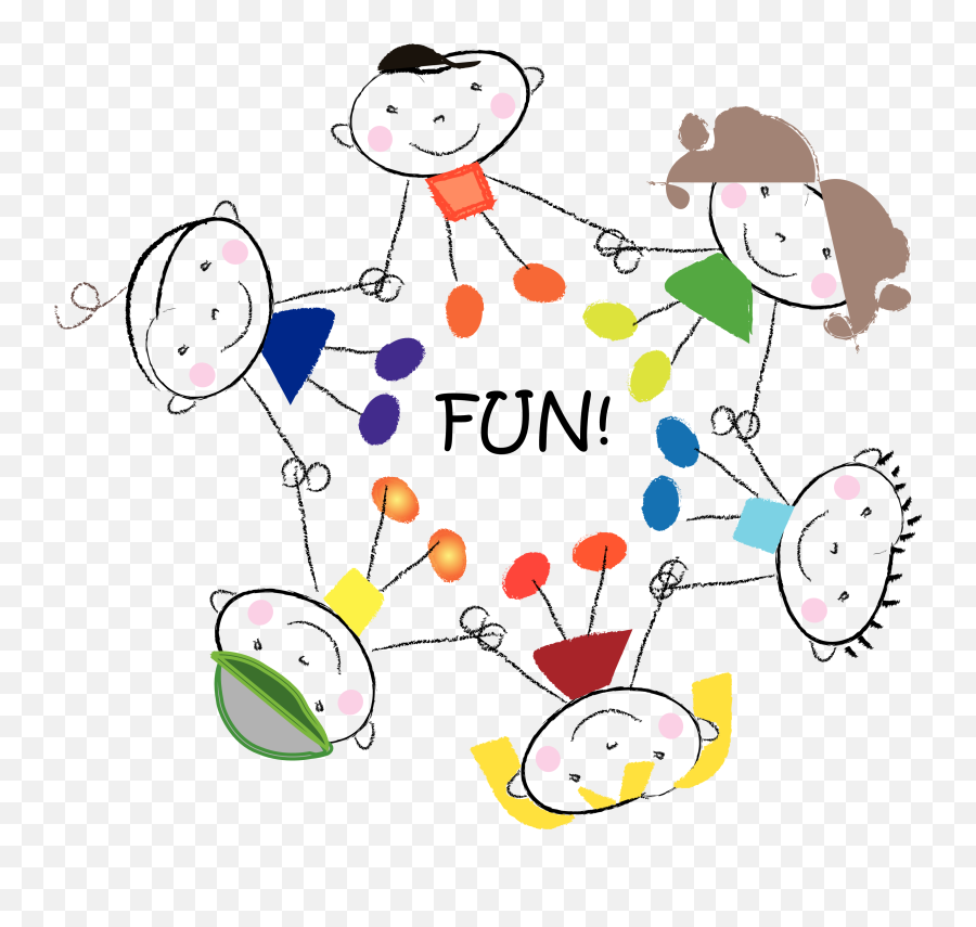 Kids Fun Transparent Png Clipart Free - Children Holding Hands Clip Art,Fun Png