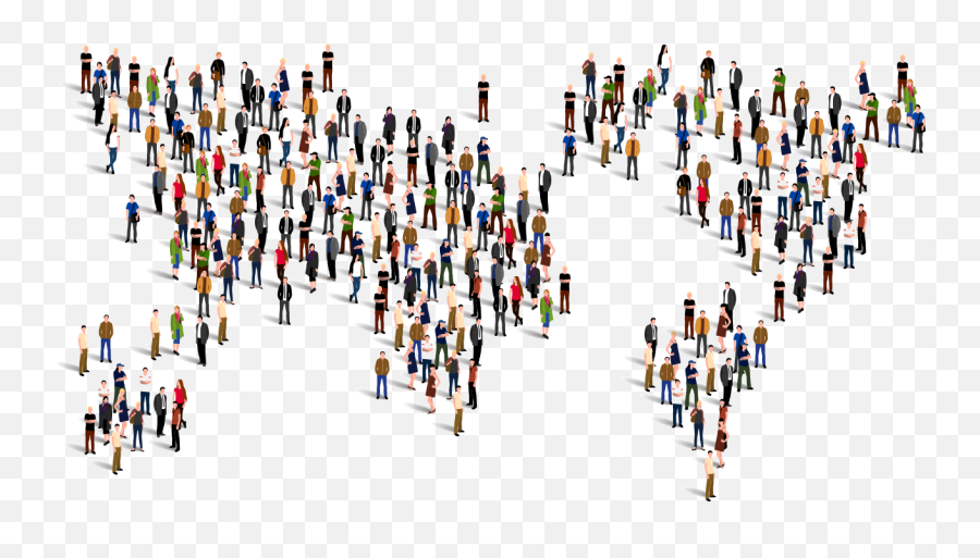 Crowd Of People Png Transparent Collections - Transparent Background People Crowd Png,People Walking Png