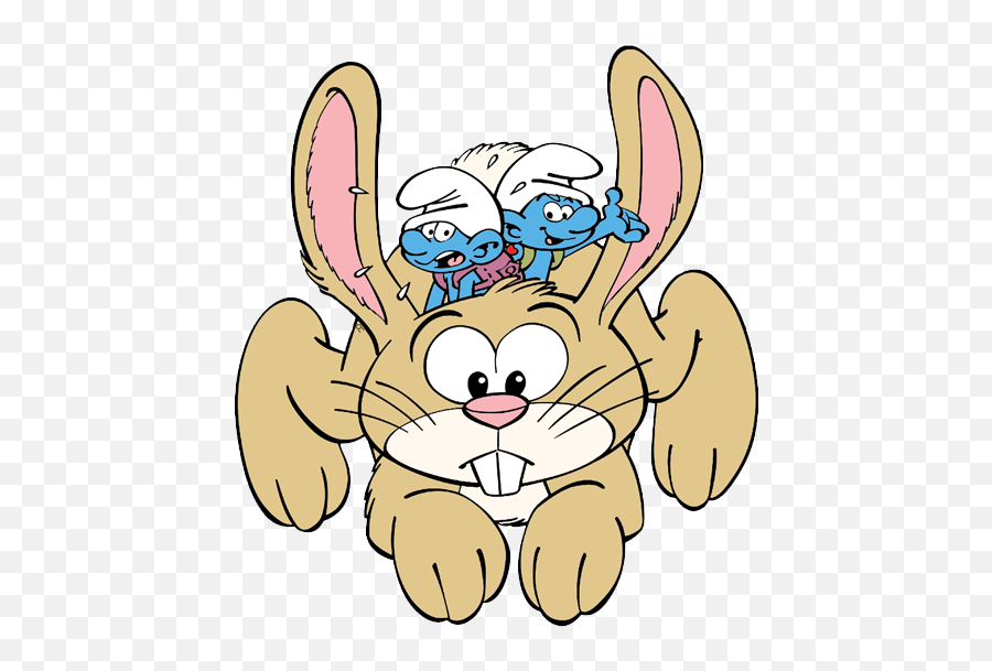 Smurfs The Lost Village Clip Art Cartoon - Smurfs The Lost Village Rabbit Png,Smurfs Png
