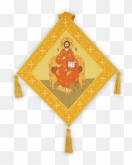 Mace With An Embroidered Icon The Prepared Throne - Religion png