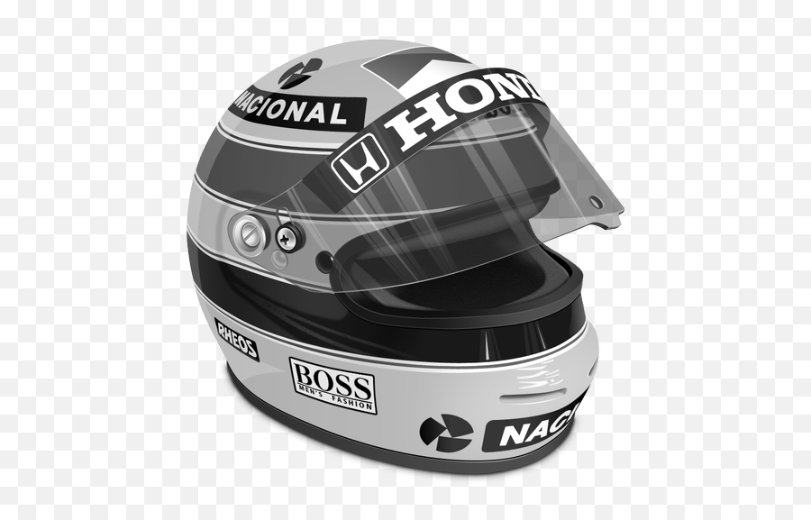 Grey Senna Helmet Icon - Senna Helmet Icon Softiconscom Senna Png,Icon Black Helmet