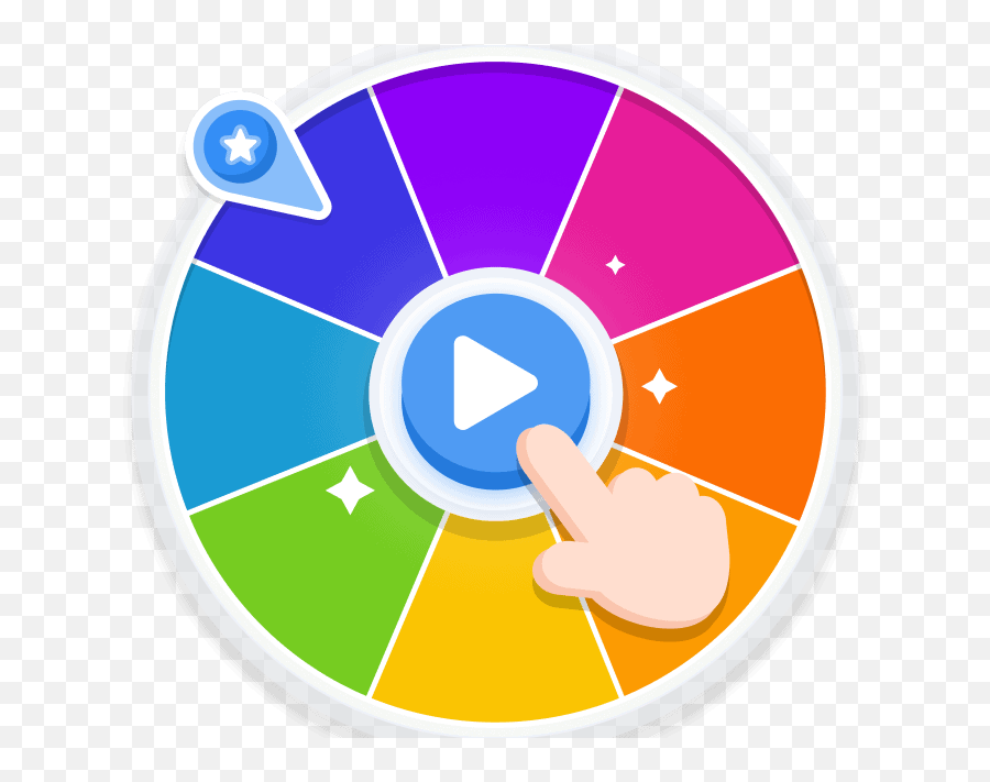 Wheel Spinner No Ads Free Random Answer Picker - Position Innovation Png,Celebrity Icon Pop Quiz Answers