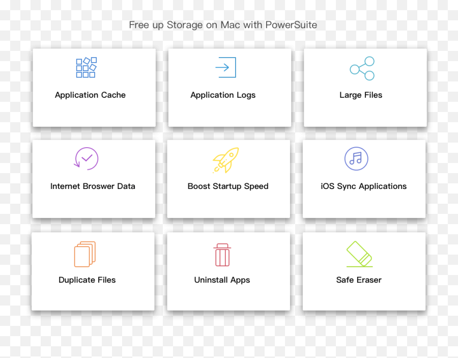 Mac Powersuite A Disk Cleanup Utilities For - Vertical Png,Disk Cleanup Icon