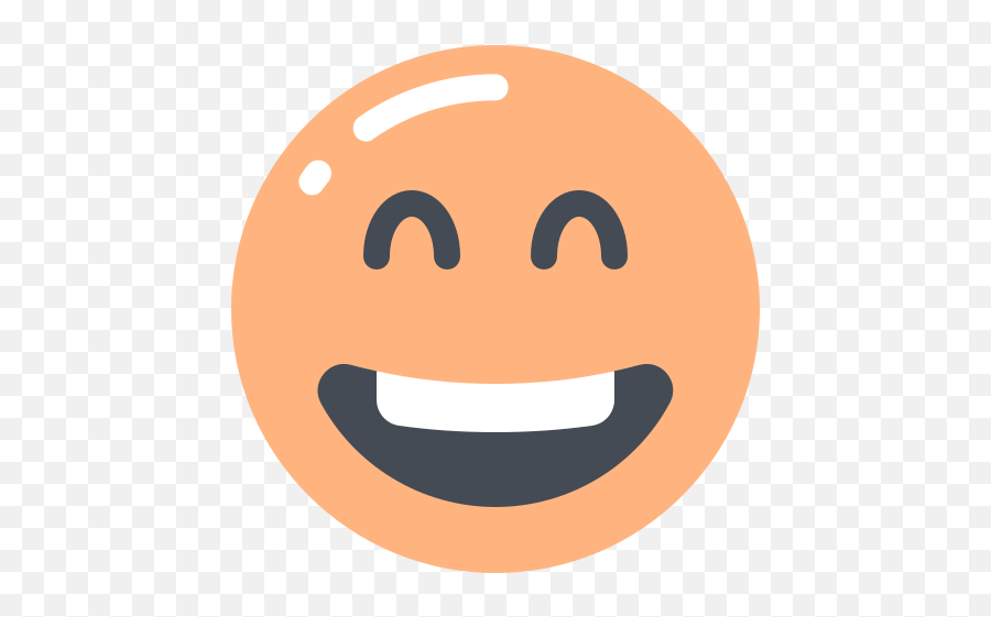 Grinning Face Smiling Emoji Free Icon - Iconiconscom Icon Png,Laughing Emoji Icon