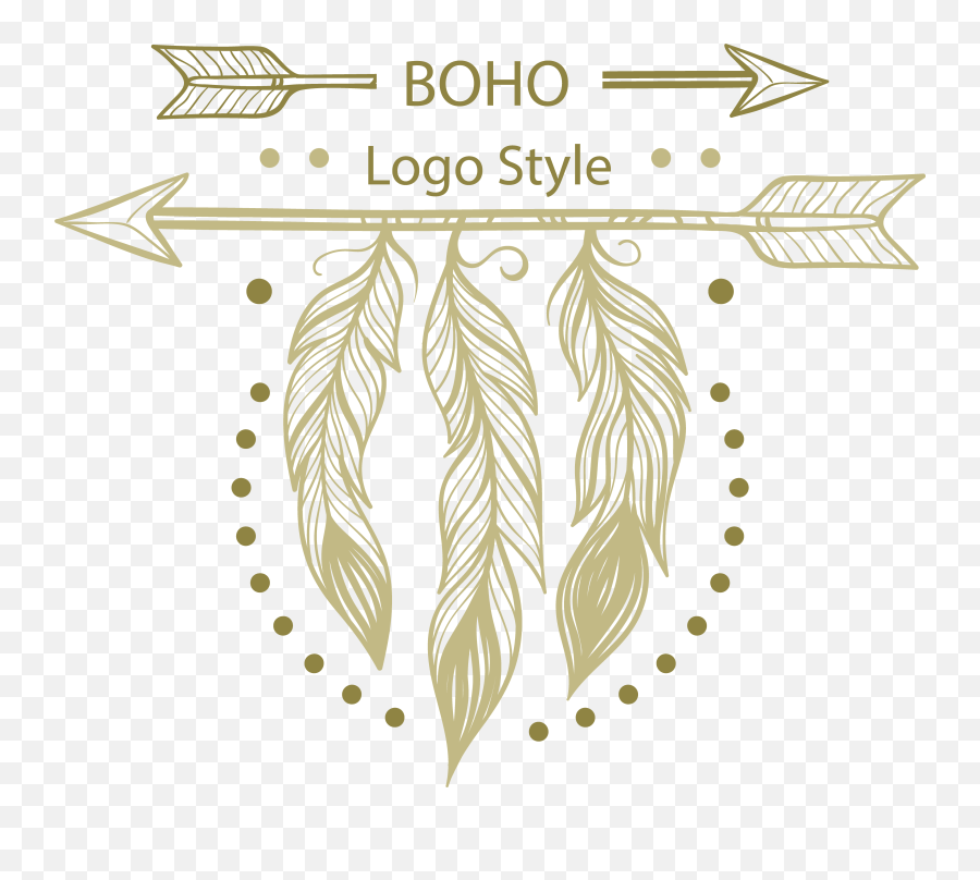 Boho Vector - Boho Logo Png,Boho Logo