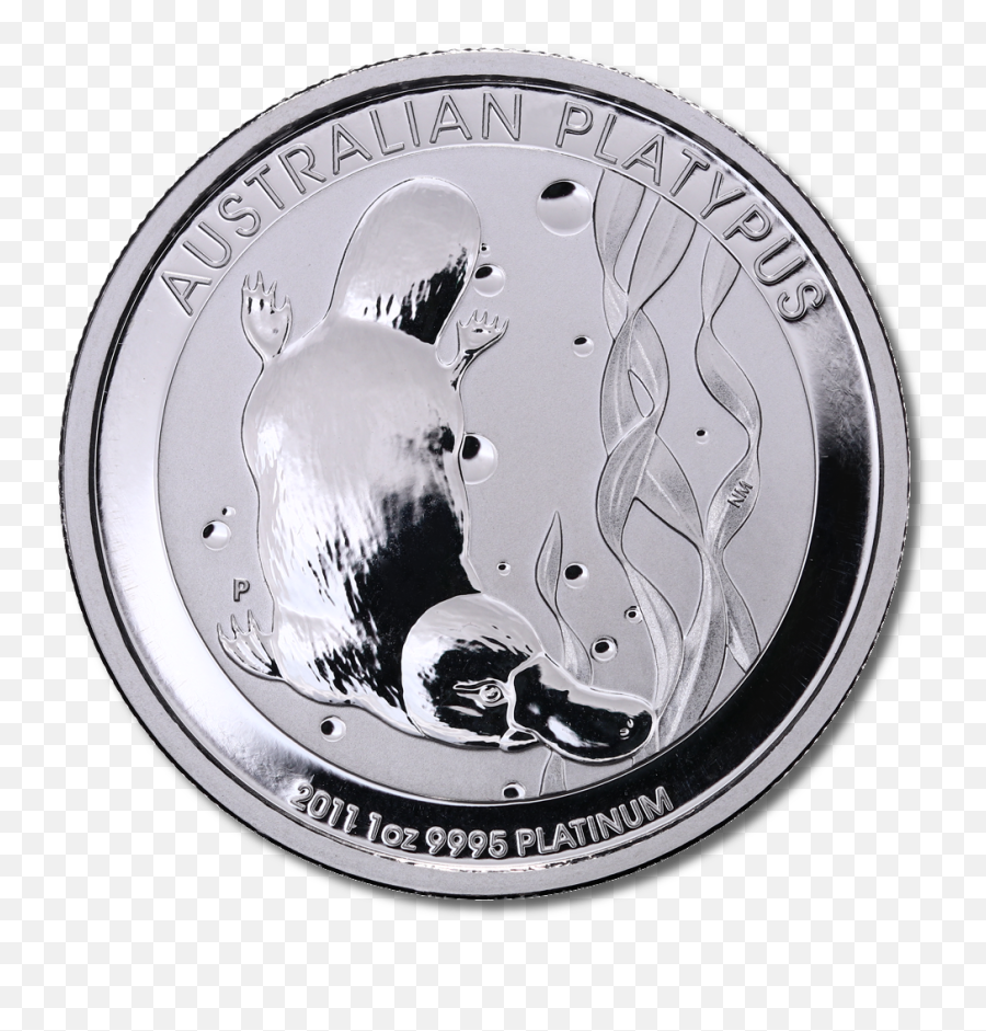 1 Oz Platypus Platinum Coin - Platinum Coin Png,Platypus Png