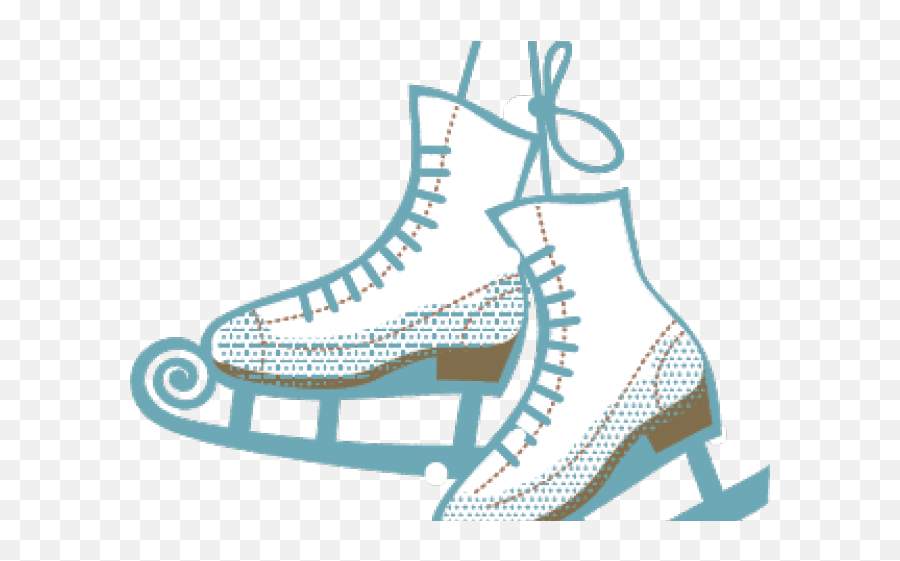 Ice Skates Clipart - Ice Skating Transparent Background Transparent Ice Skating Clipart Png,Ice Skates Png