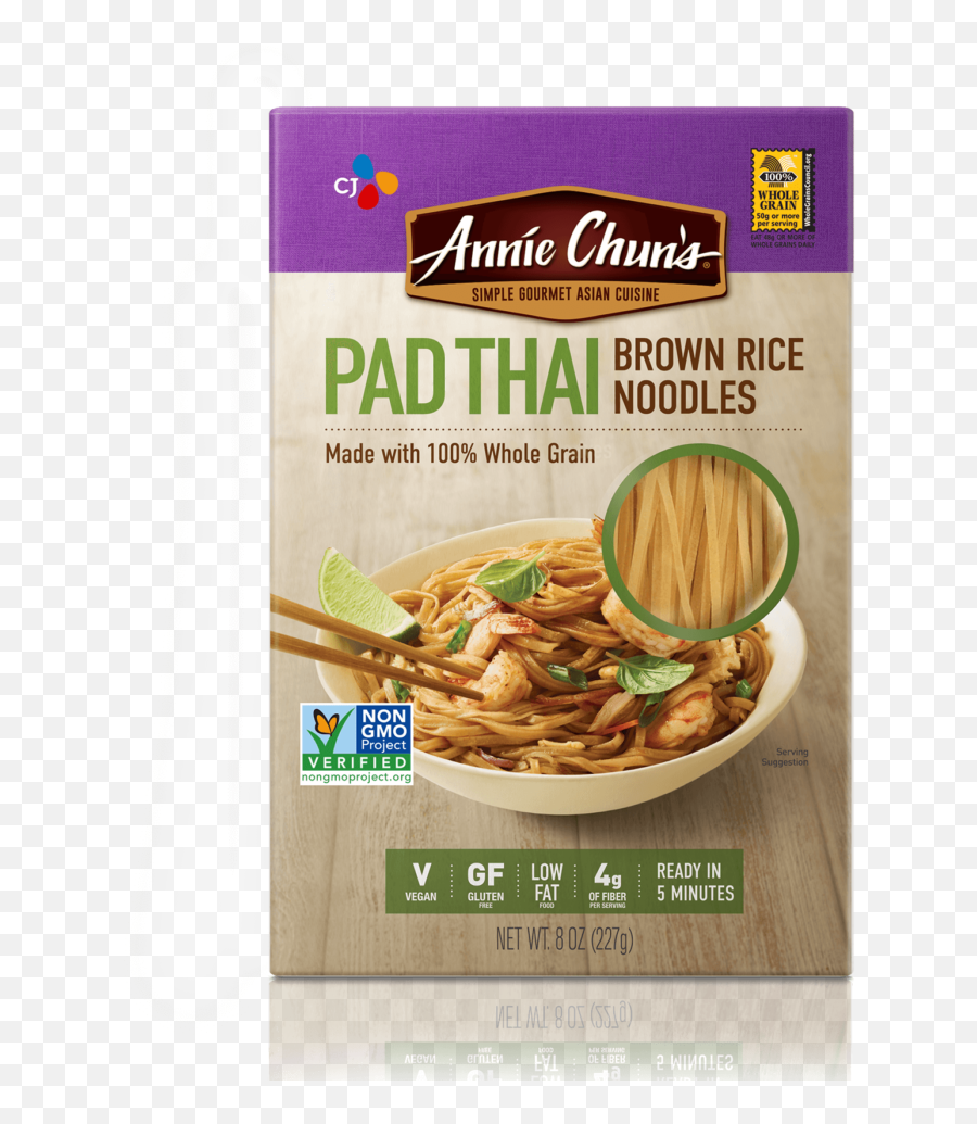 True Asian Texture And Flavor Annie Chunu0027s Dry Noodles - Annie Pad Thai Noodles Png,Noodles Transparent