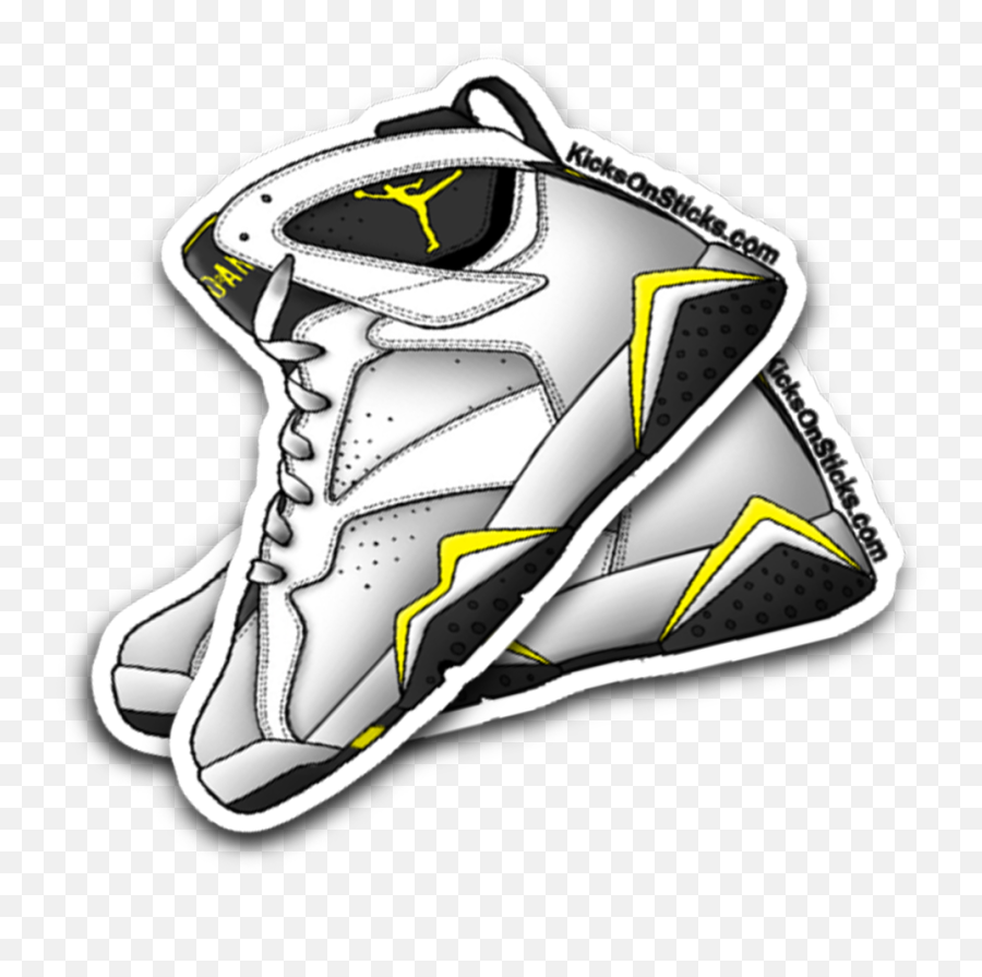Nike Air Jordan Vii Clipart - Nike Air Jordan Vii Png,Nike Air Logo Png