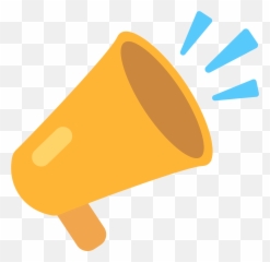 Megaphone Clipart Colorful Transparent - Megaphone Clipart Transparent Background Png,Megaphone Png