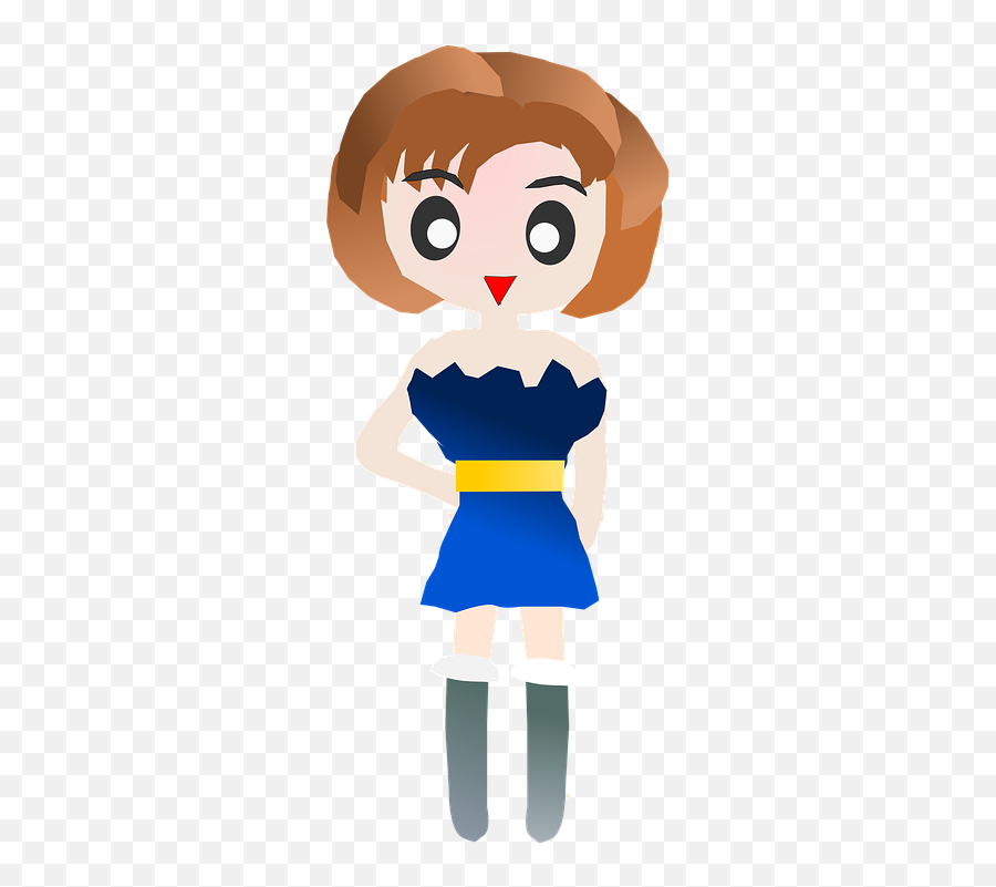 Teenager Girl Dress - Free Vector Graphic On Pixabay Animated Teenager Transparent Png,Teenager Png