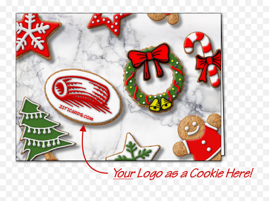 Christmas Logo Cookies White - Raksha Bandhan Png,Christmas Logo Png