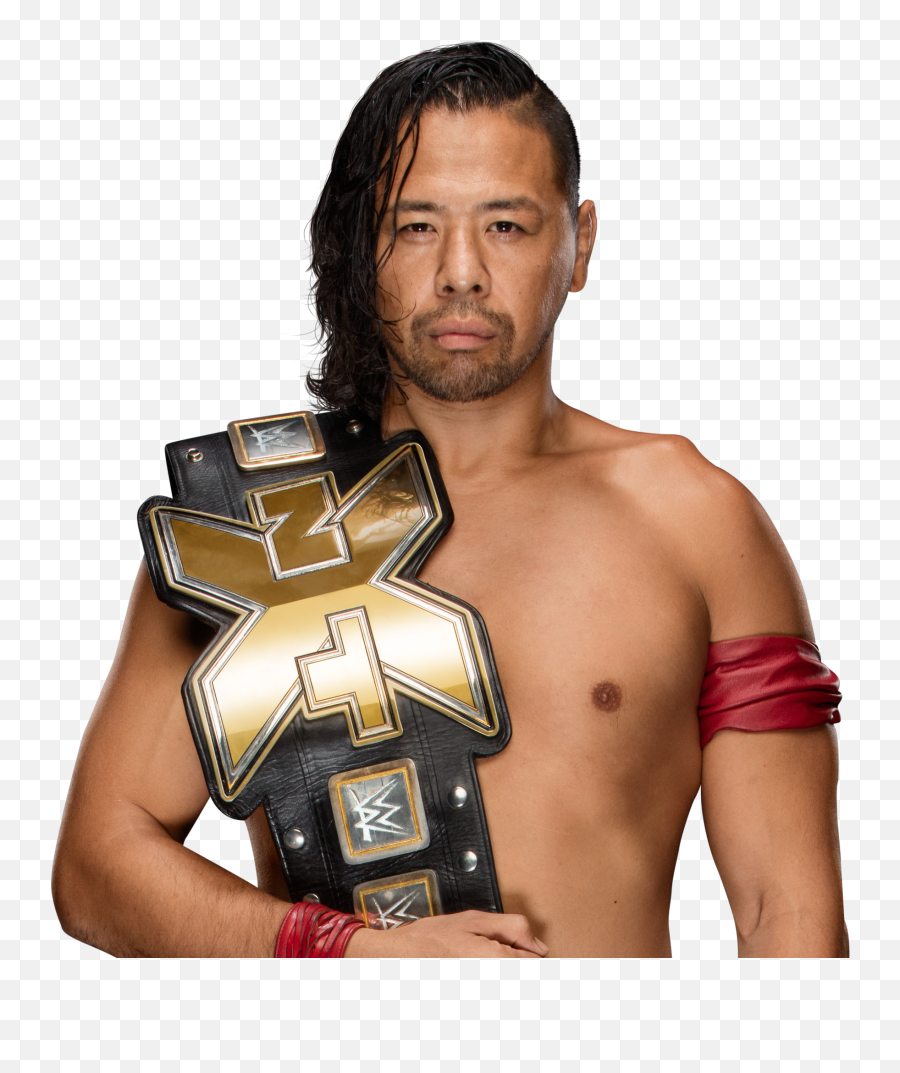 Shinsuke Nakamurau0027s Wwecom Render As Nxt Champion - Shinsuke Nakamura Wwe Champion Png,Drew Mcintyre Png