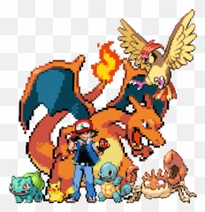 Scratch Studio - Enter Your Own Pokemon Trainer Or Team Ash Pikachu Bulbasaur Squirtle Charmander Png,Pokemon Trainer Transparent