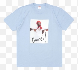 Download Supreme Gucci Mane Tee - 2017 Supreme Box Logo Gucci Mane Supreme Shirt Png,Gucci Hat Png
