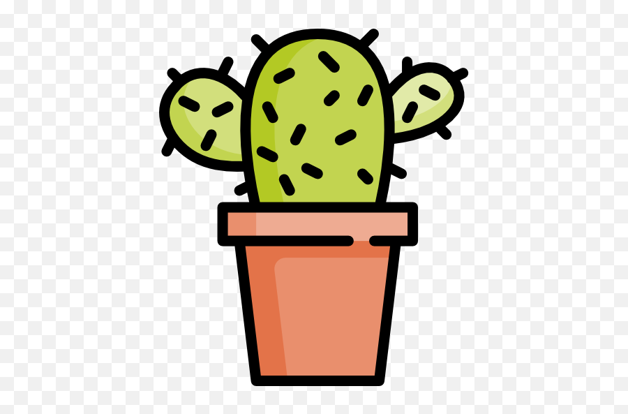 Cactus - Free Nature Icons Clip Art Png,Nopal Png