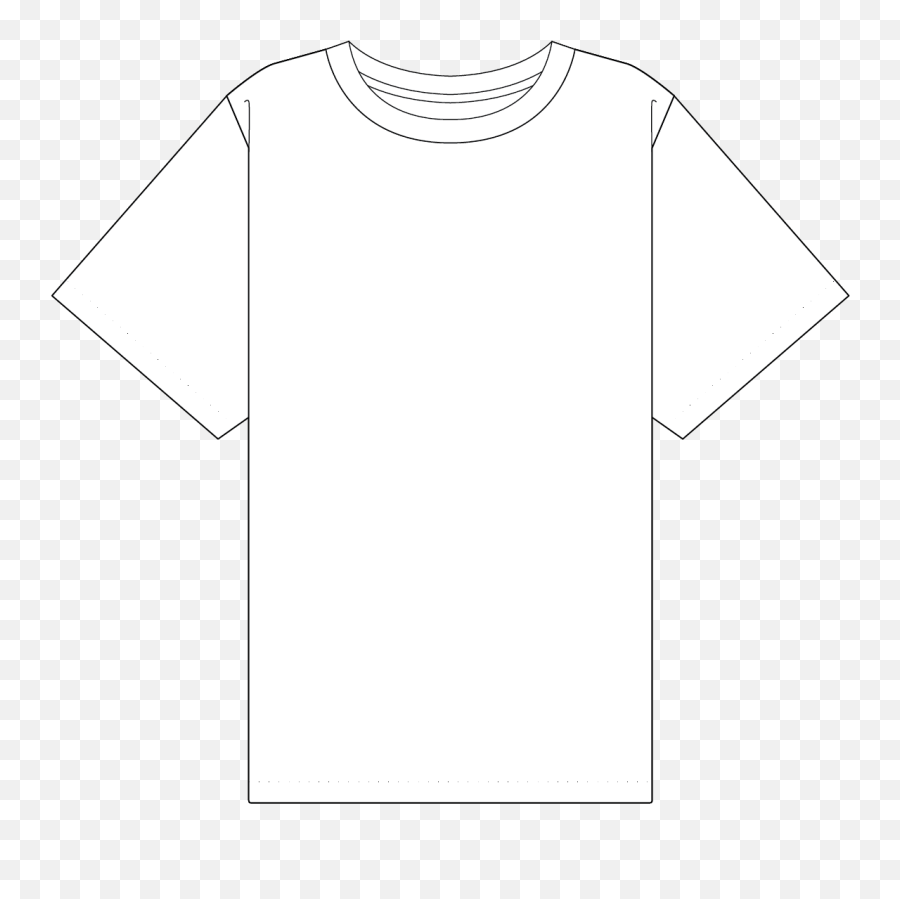 Tees - Active Shirt Png,White T Shirt Template Png