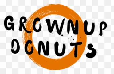 Doughnuts By Grownup Donuts Auckland Nz - Circle Png,Donut Logo