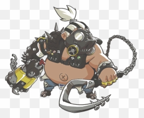 Overwatch Roadhog Png 6 Image - Overwatch Roadhog Cute Spray,Roadhog Png