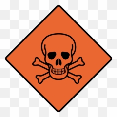 Toxic Warning Us Free Svg - Skull And Crossbones png