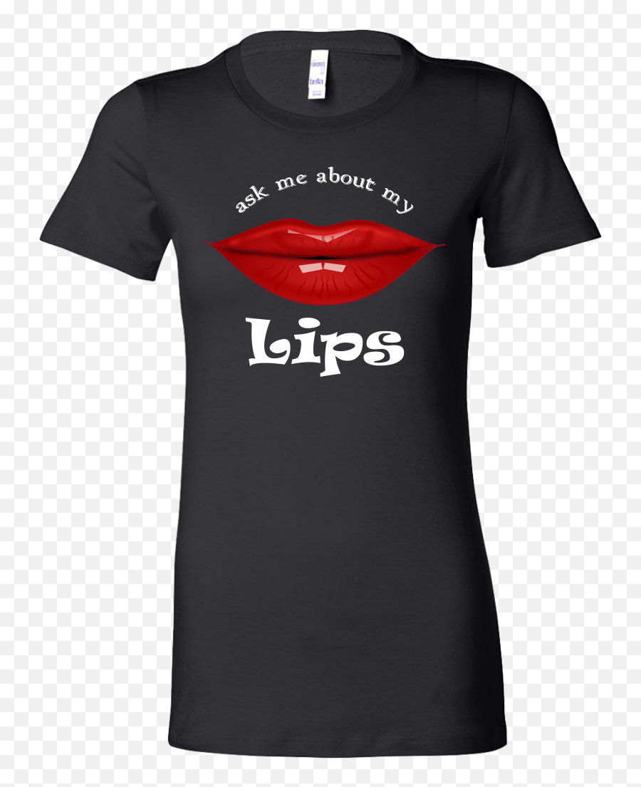 Ask Me About My Hot Pink Lips Kiss Lipstick Party Bella Shirt - Kids Clothing Brands Png,Lipstick Kiss Png