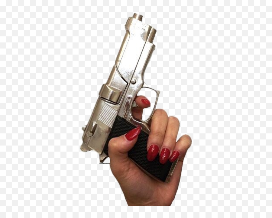 Png Pngs Polyvore Moodboardpng Sticker By Carlos - Hand Girl With Gun Png,Finger Gun Png