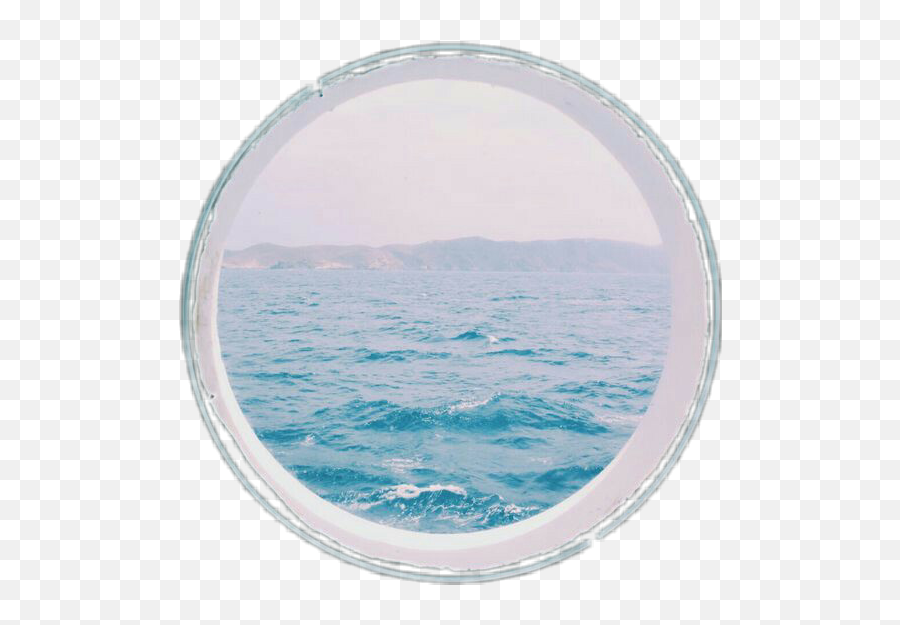Download Hd Sea Aesthetic Blue Tumblr - Aesthetic Tumblr Png Ocean,Sea Png