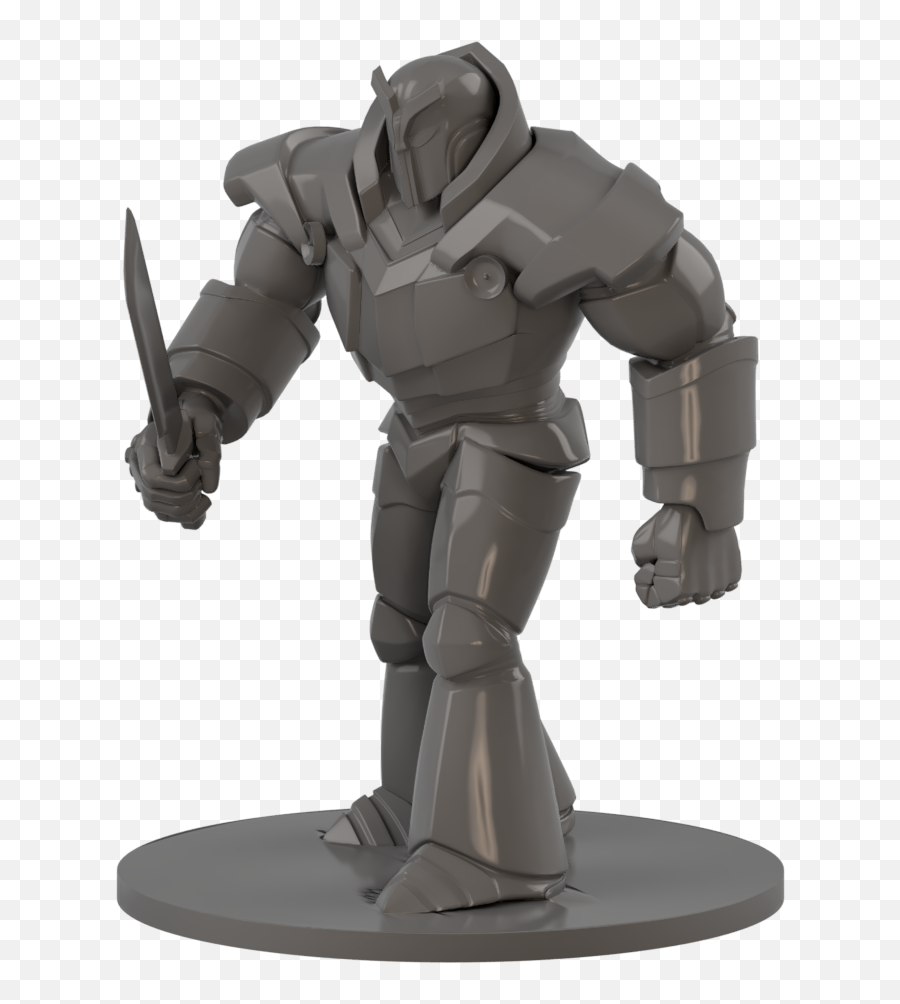 Iron Golem Figurine - Iron Golem Fantasy Png,Golem Png