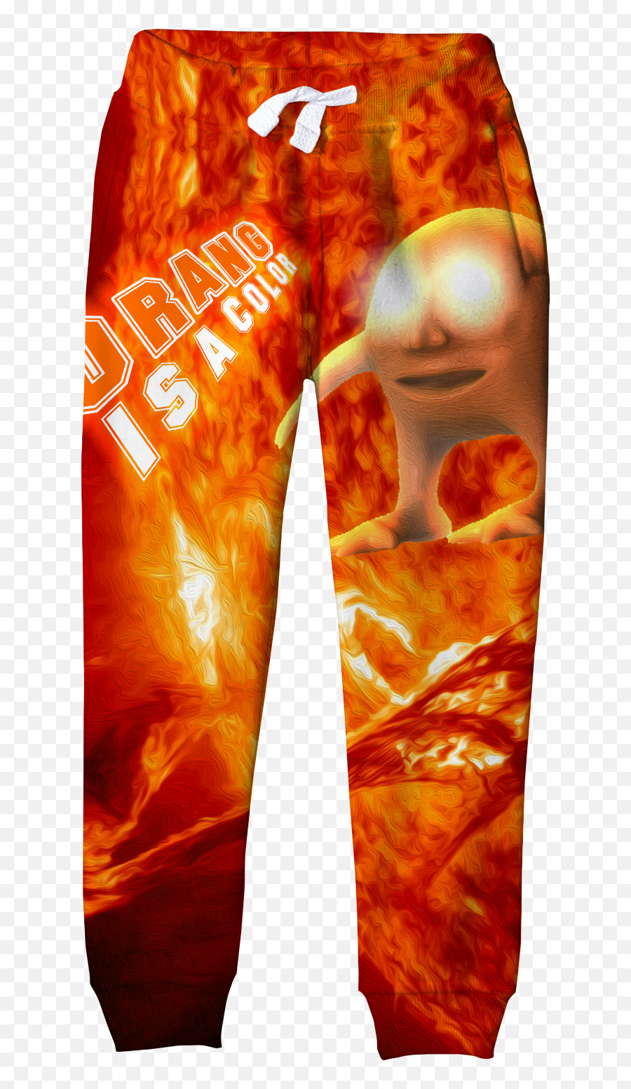 Orang Is A Color Joggers Png Dank Meme